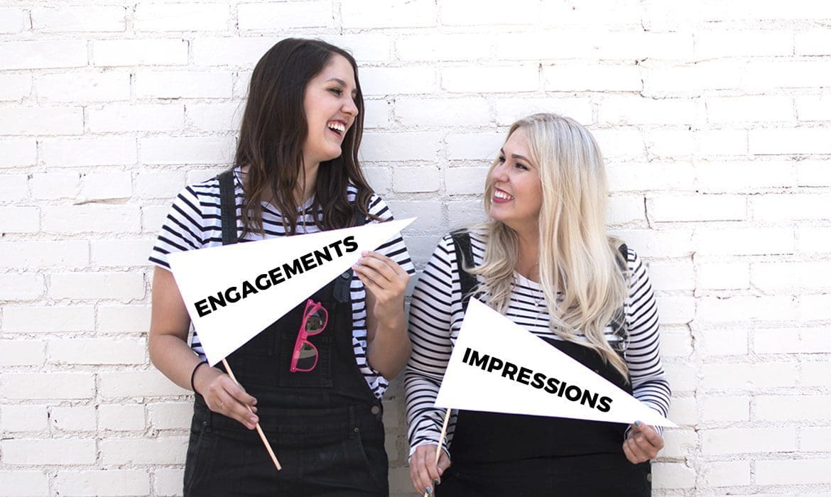 engagements vs impressions