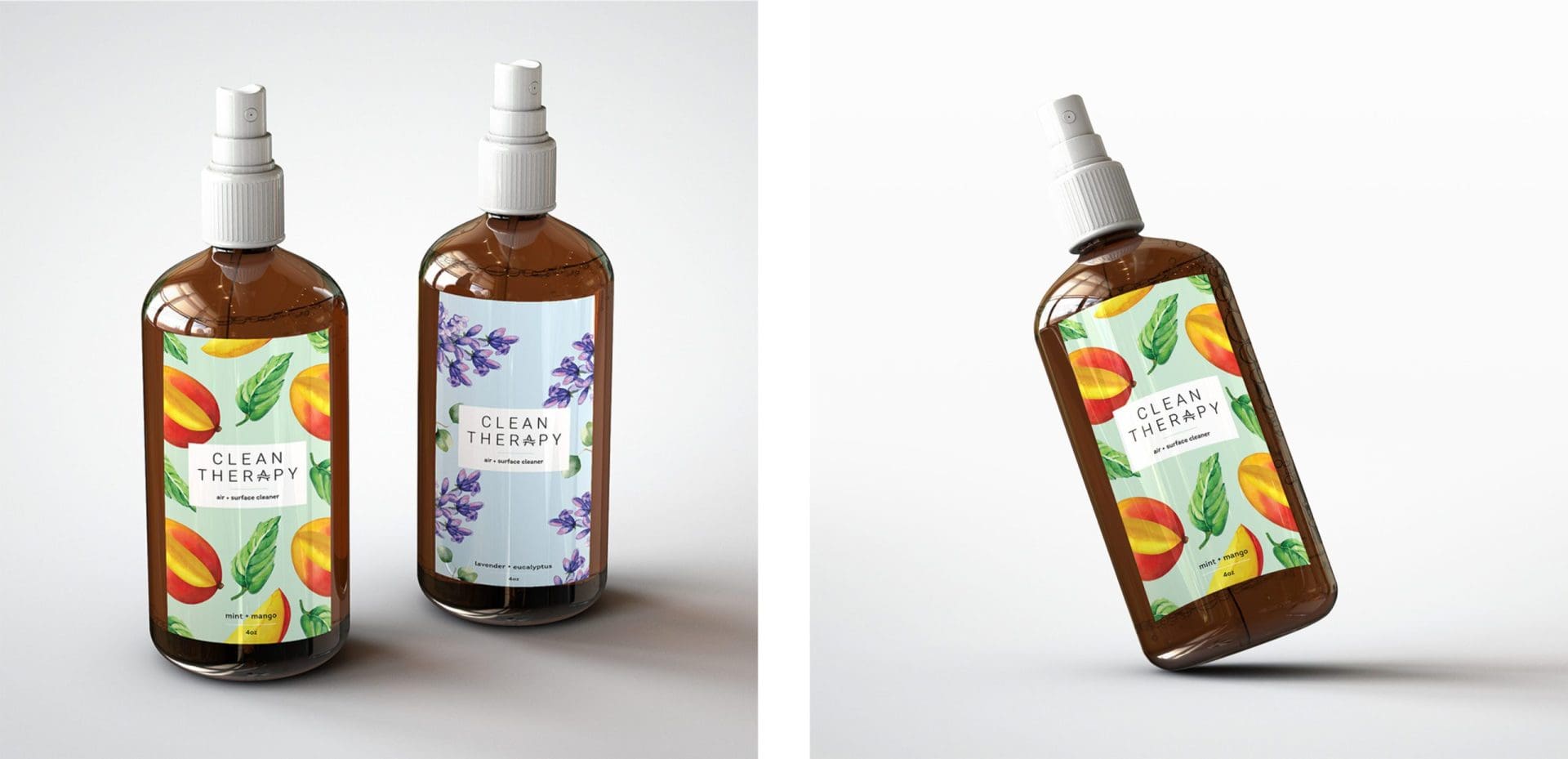 bottle label packaging design