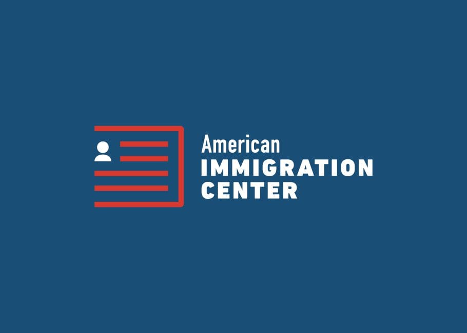 American Immigration Center logo redesign example