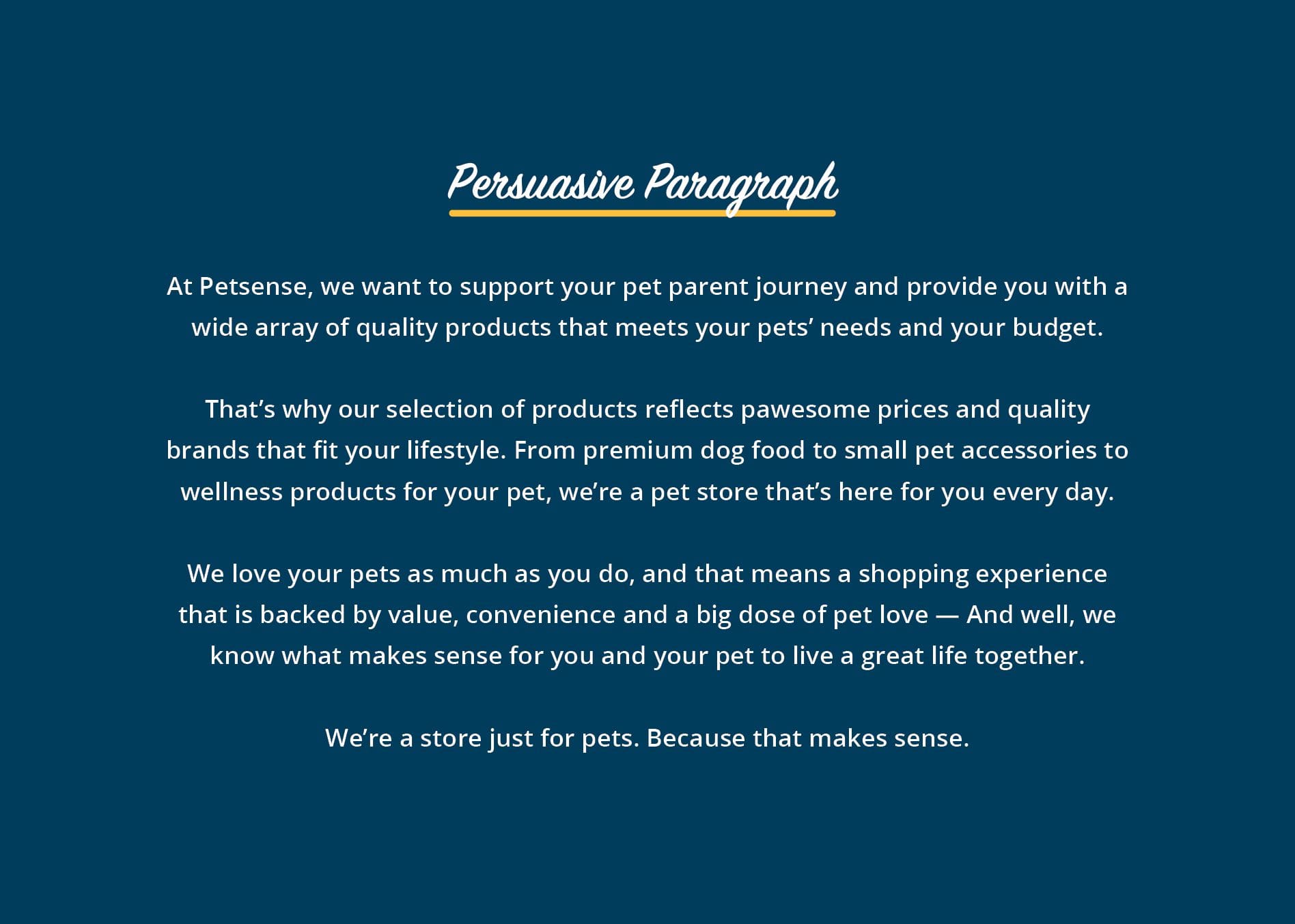 brand persuasive paragraph