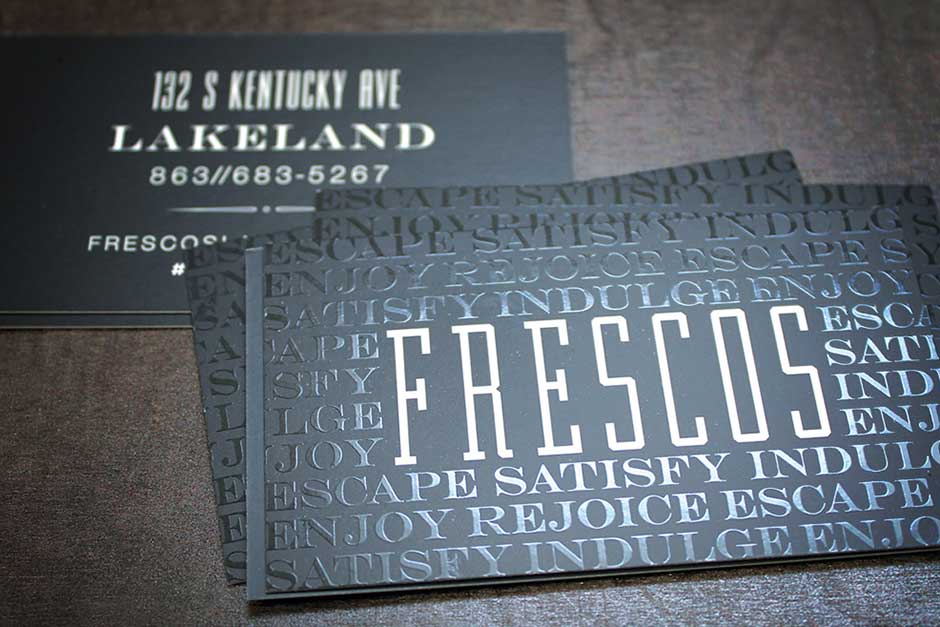 Spot UV Business Cards