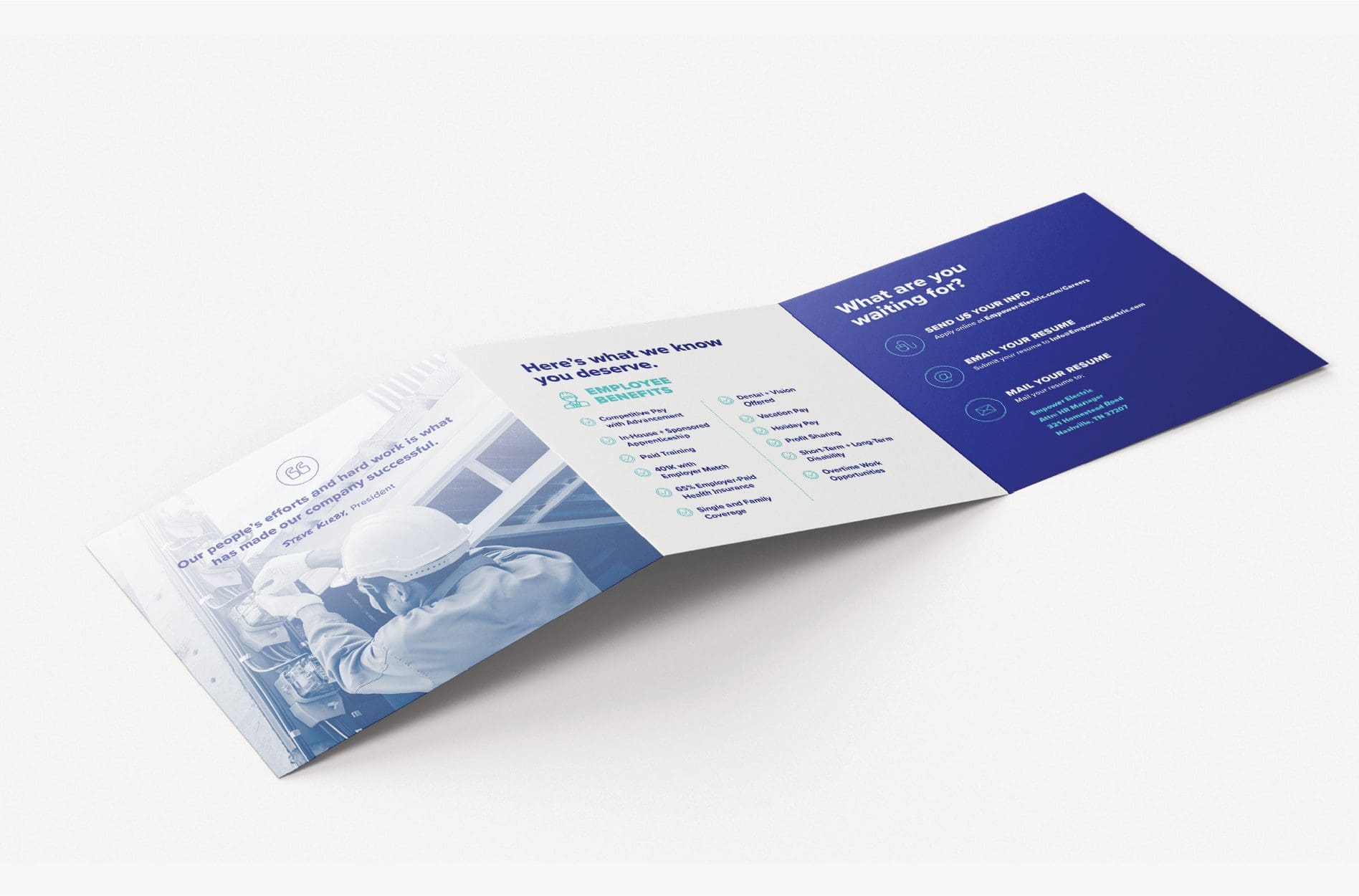 brochure branding