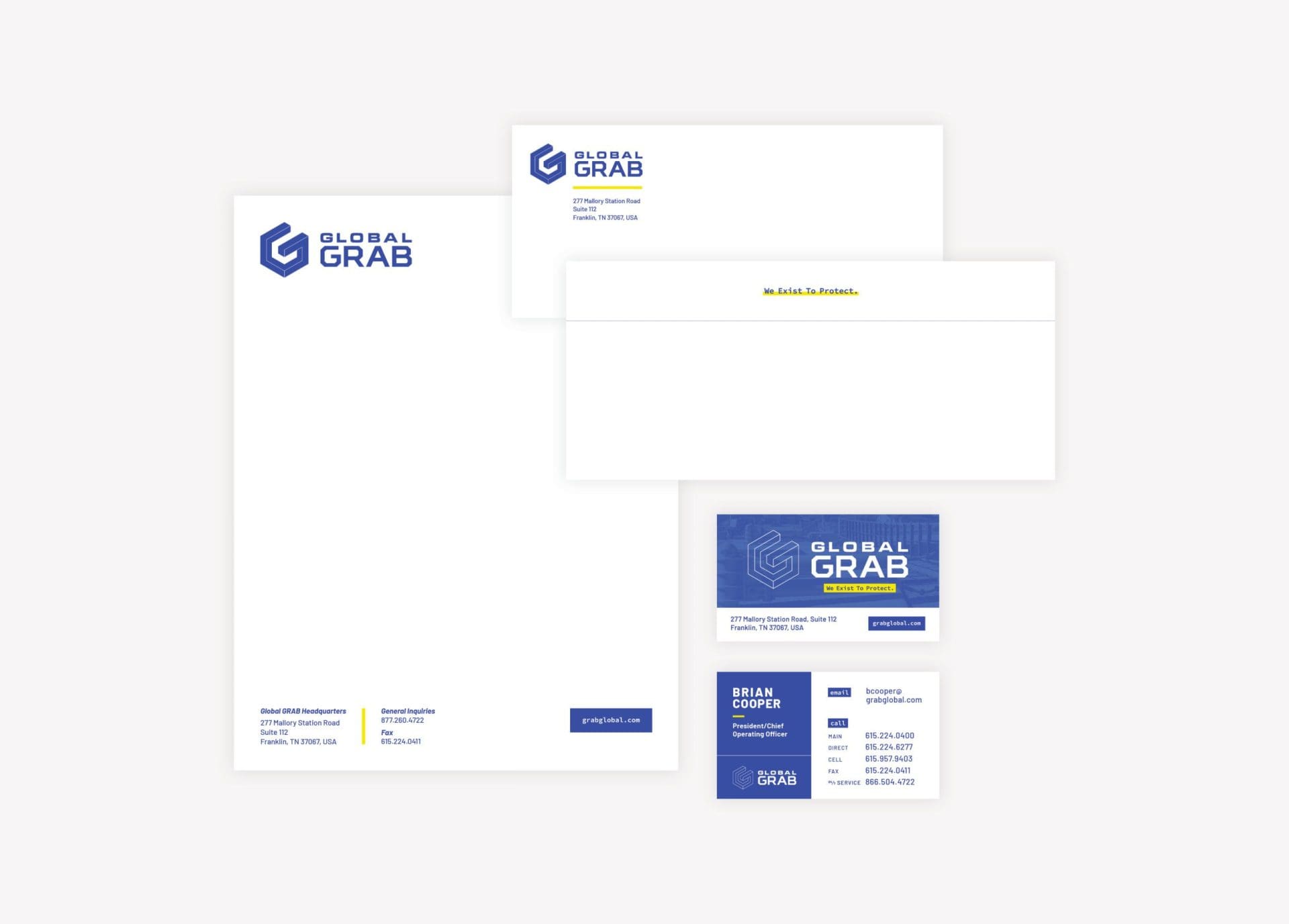 business branding stationery