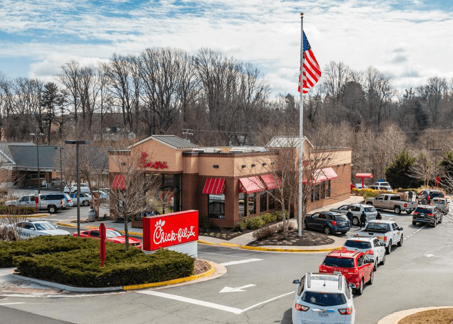 chick fil a branding