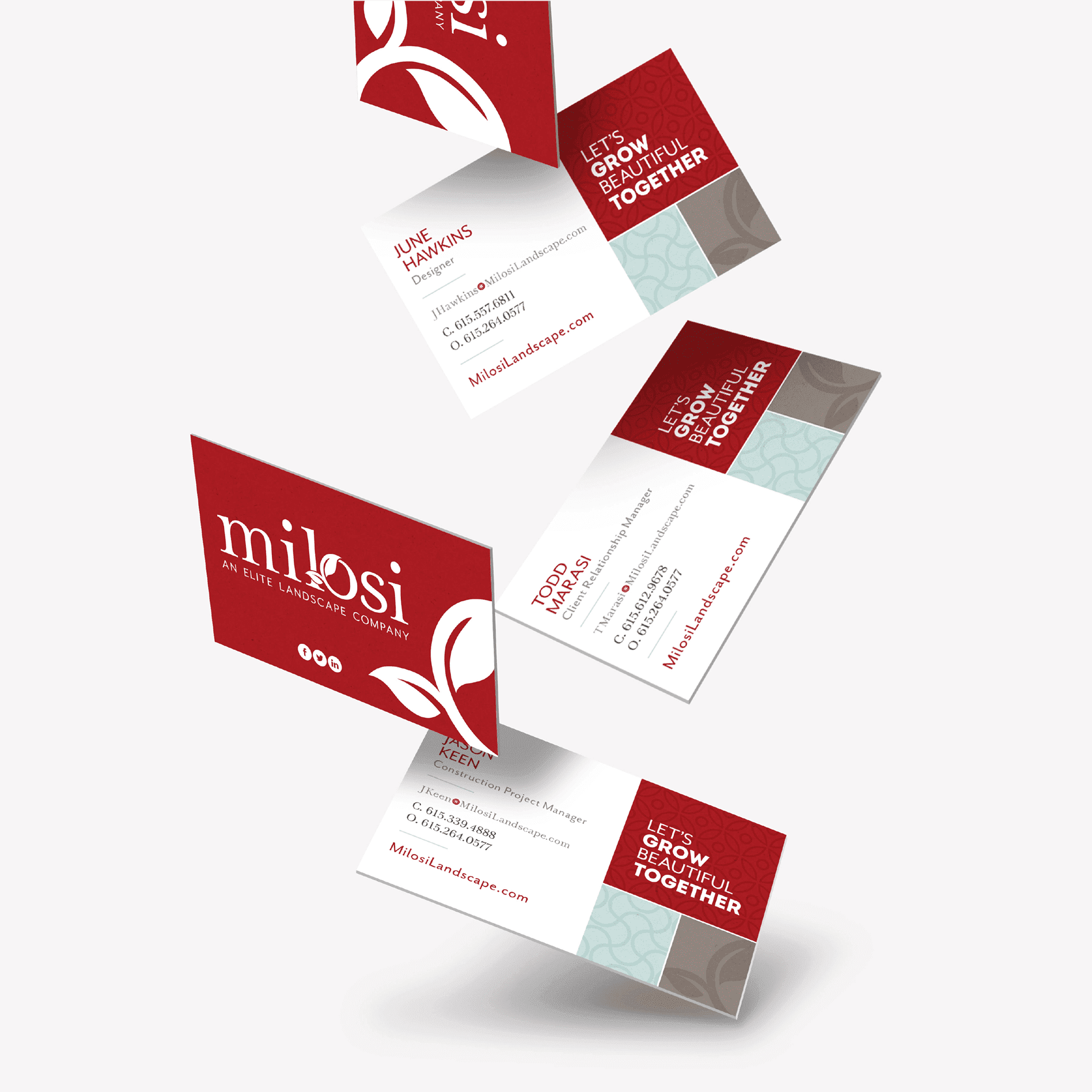 corporate business card graphic design