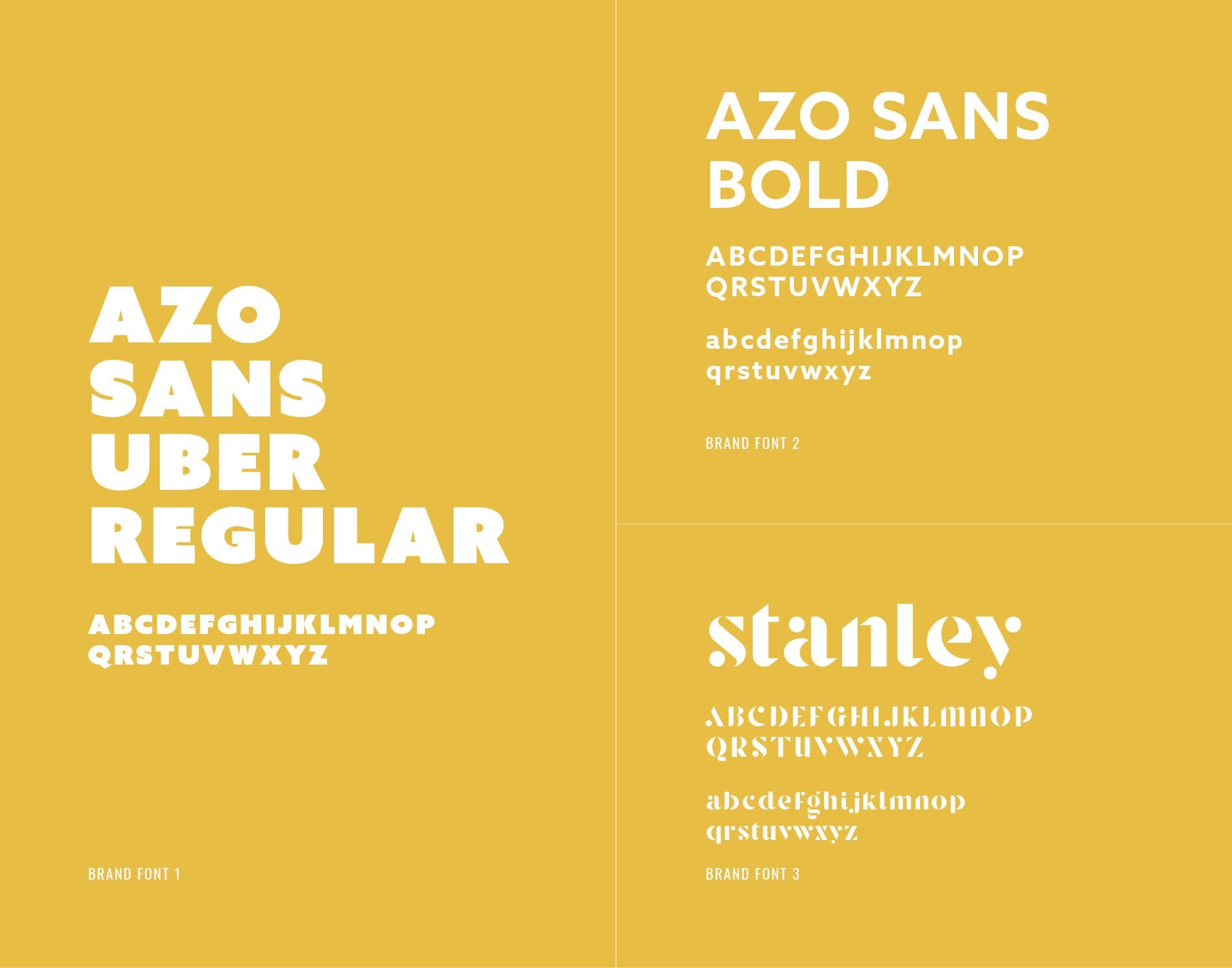 food business brand fonts