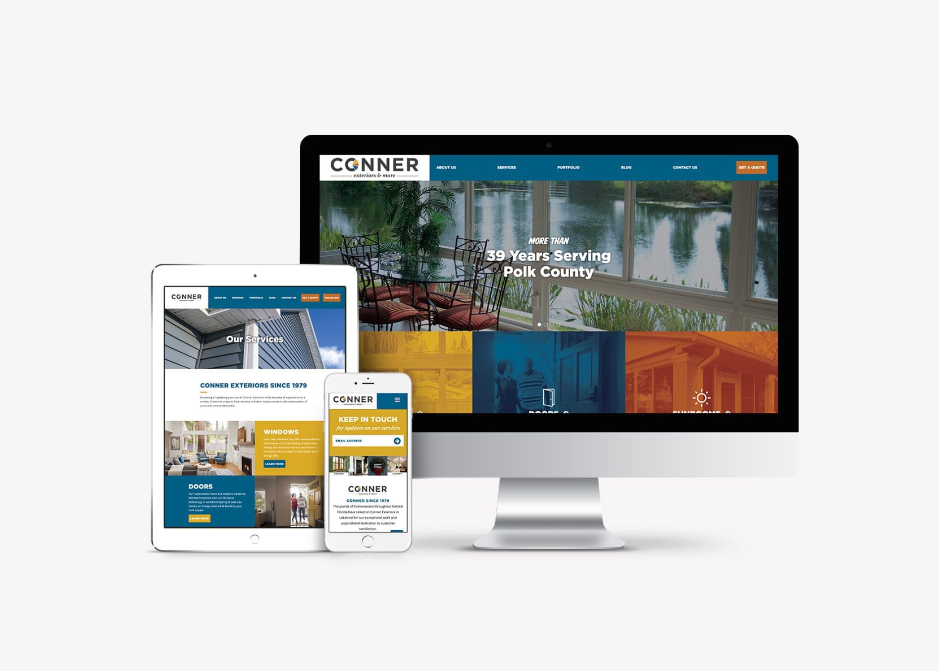 home improvement website design