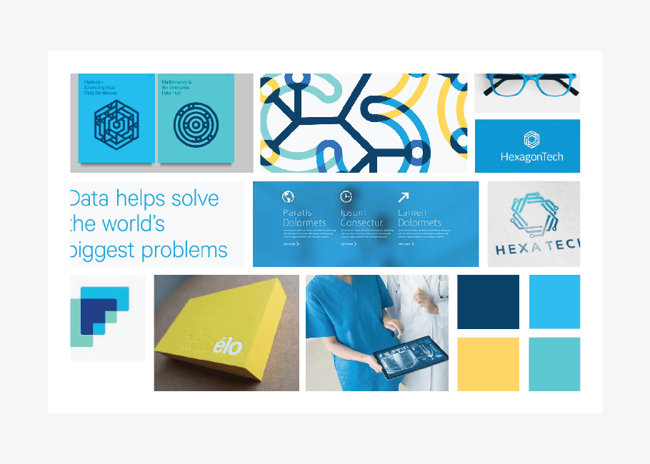 medical tech company visual brand direction