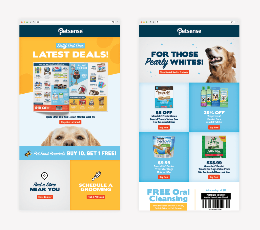 pet store email marketing