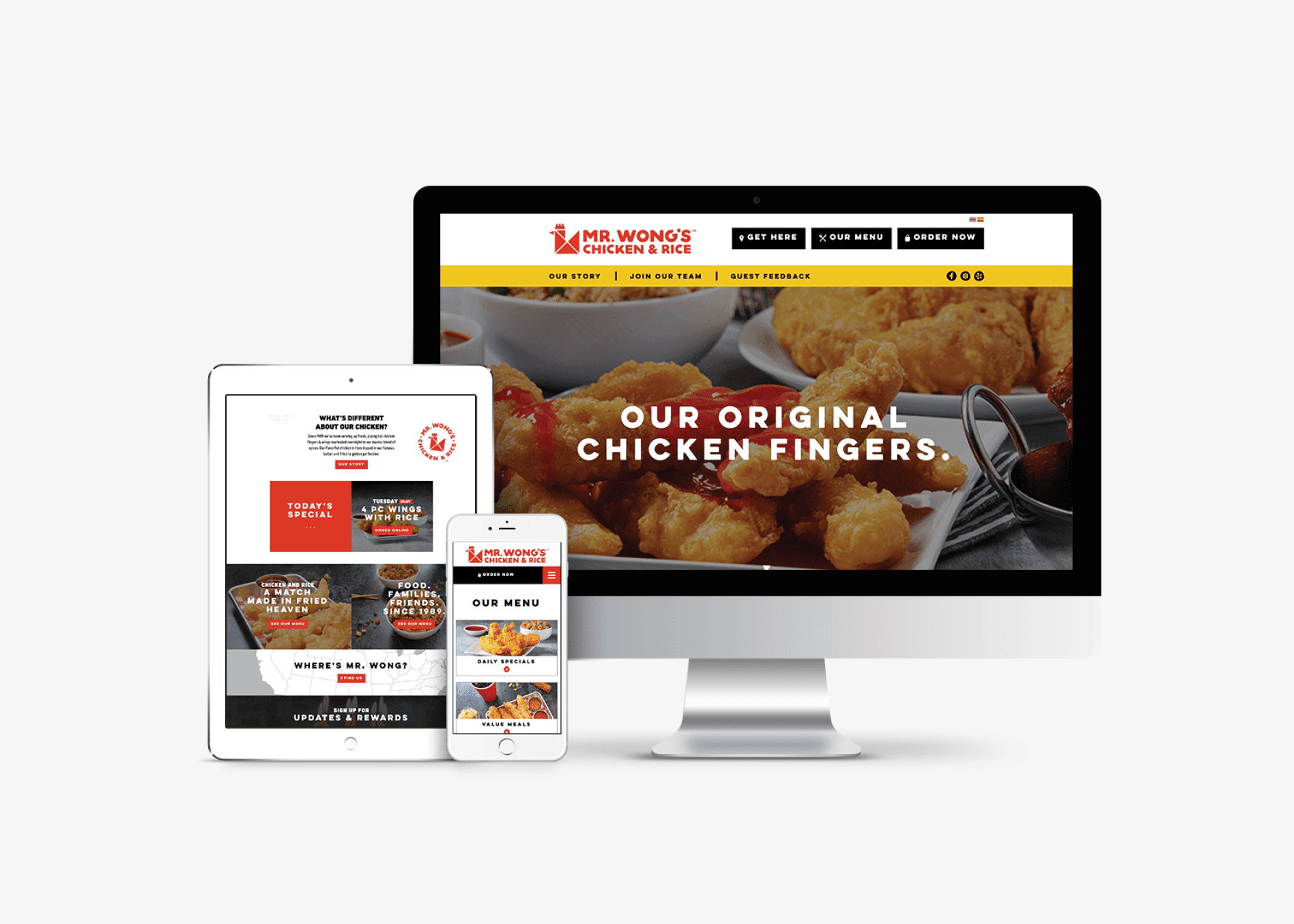 restaurant web design