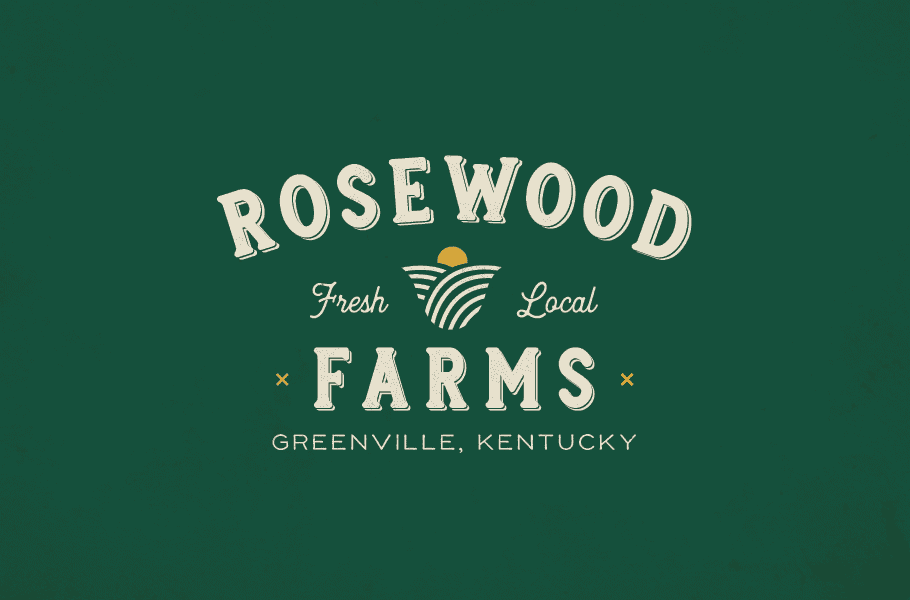 Rosewood Farms Logo Design and Brands