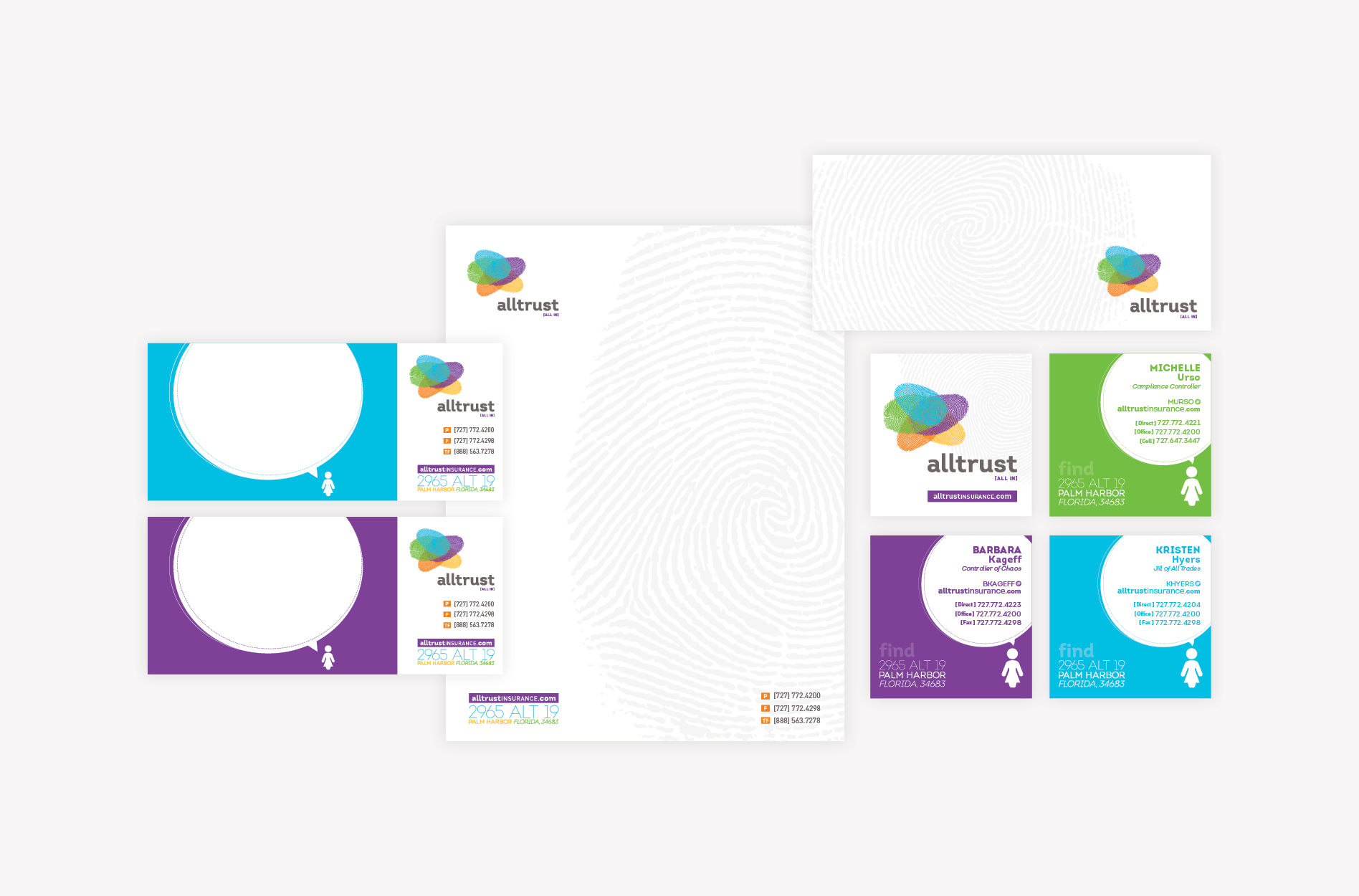 corporate stationery package design