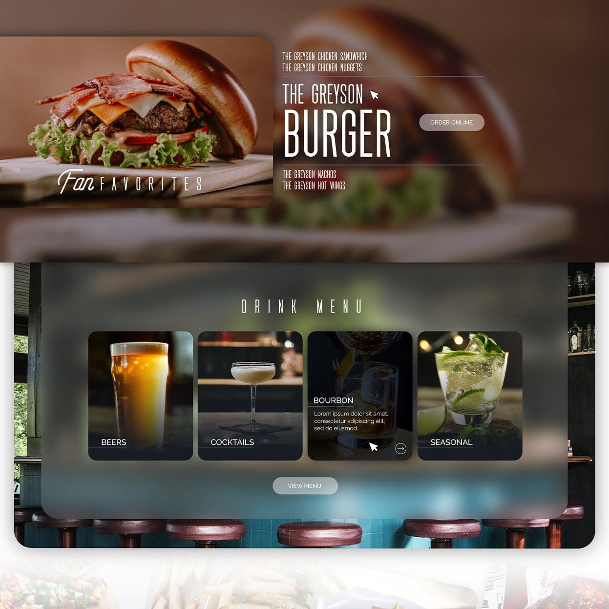 Greyson - Nashville Restaurant Web Design and Branding